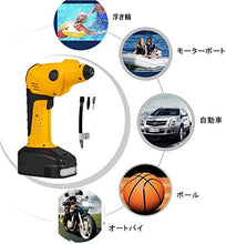 電動エアコンプレッサー　コードレスタイプ