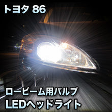 LEDヘッドライト ロービーム トヨタ 86対応セット