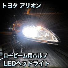 LEDヘッドライト ロービーム トヨタ アリオン 前期対応セット