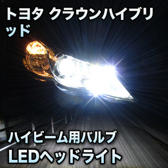 LEDヘッドライト　ハイビーム　クラウンハイブリッド対応セット