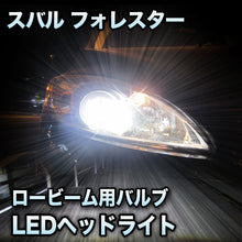 LEDヘッドライト ロービーム スバル フォレスター対応セット
