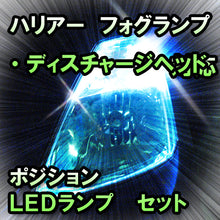 LED　ポジション　ハリアー　フォグランプ・ディスチャージヘッドランプ有 対応セット
