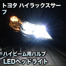 LEDヘッドライト　ハイビーム　ハイラックスサーフ対応セット