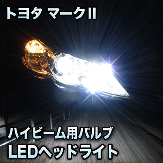 LEDヘッドライト　ハイビーム　マークⅡ対応セット