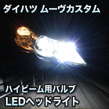 LEDヘッドライト　ハイビーム　ムーヴカスタム対応セット