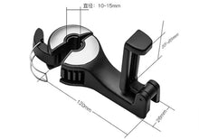 車載用ヘッドレストホルダー　スマートフォン・荷物兼用調整フック