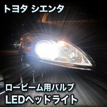 LEDヘッドライト ロービーム トヨタ シエンタ対応セット