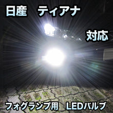 フォグ専用 日産 ティアナ対応 LEDバルブ 2点セット